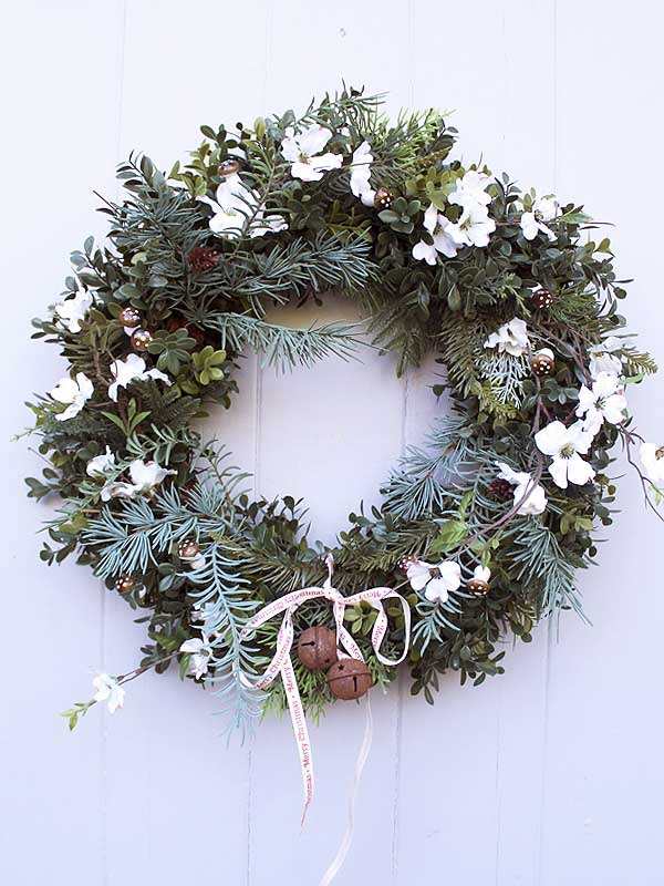 brown toadstool wreath