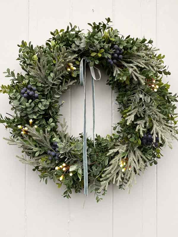 
                  
                    blue winter wreath
                  
                