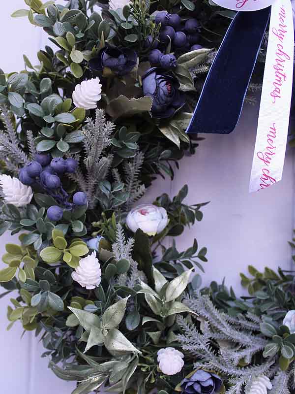 
                  
                    BLUE XMAS WREATH KIT
                  
                