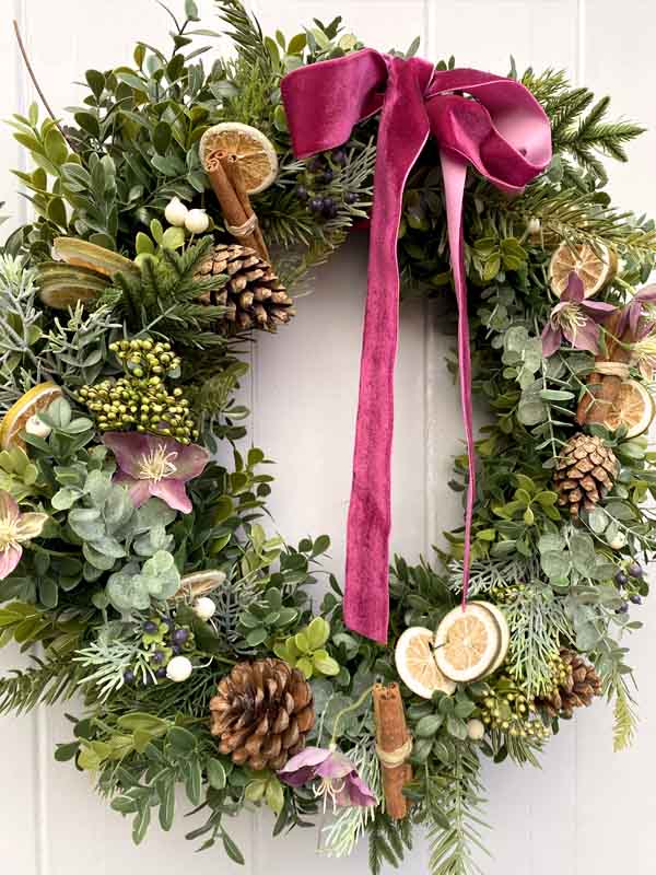 
                  
                    Winter Christmas wreath kit
                  
                