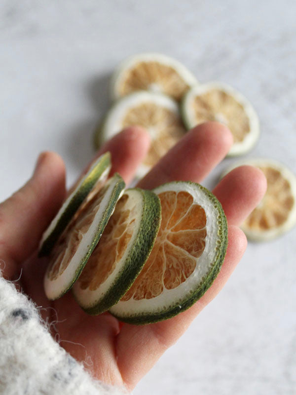 green orange slices