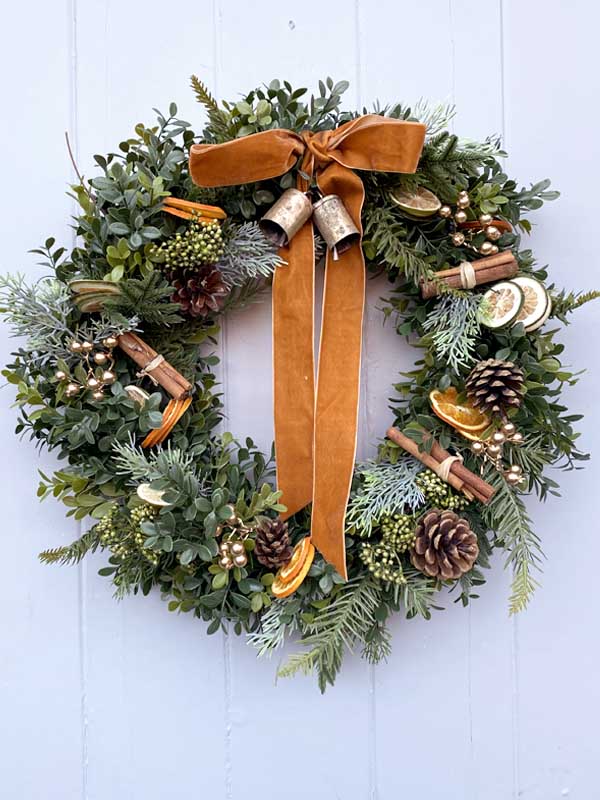 traditional christmas wreath kit