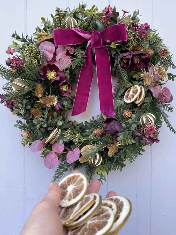 CHRISTMAS WREATH MAKING