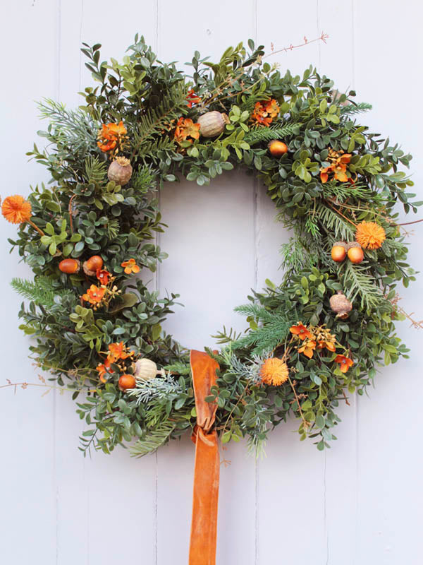 
                  
                    AUTUMN ORANGE WREATH
                  
                