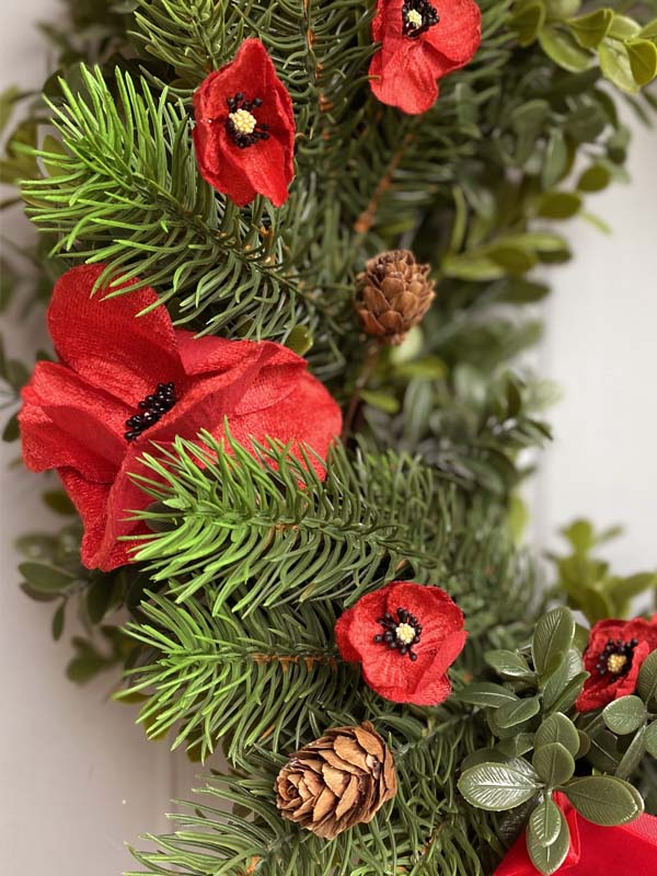 
                  
                    remembrance day poppies wreath
                  
                