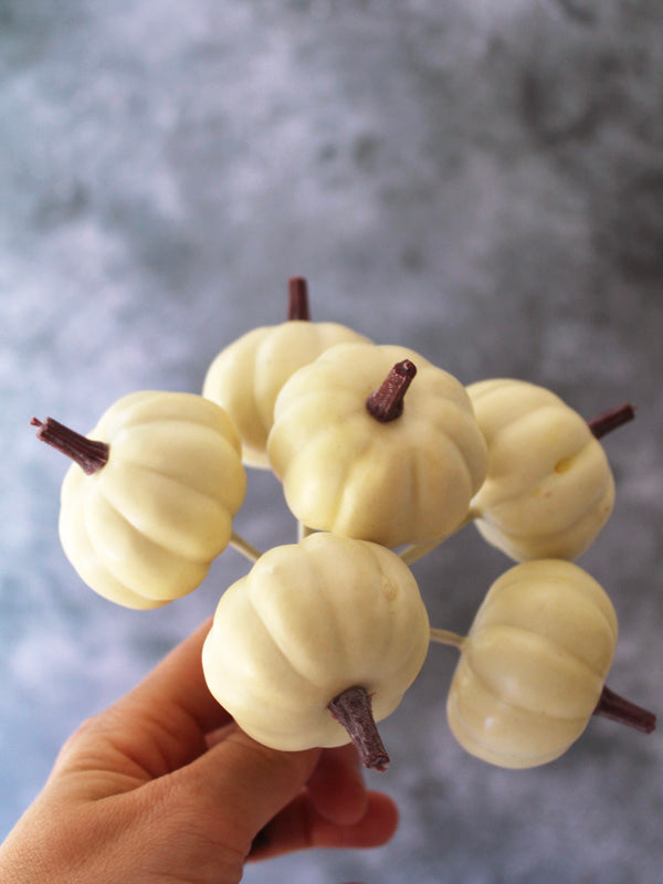 
                  
                    fake cream pumpkin wreath
                  
                