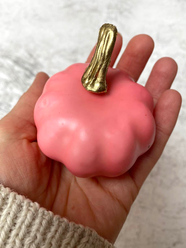 SMALL PINK PUMPKIN