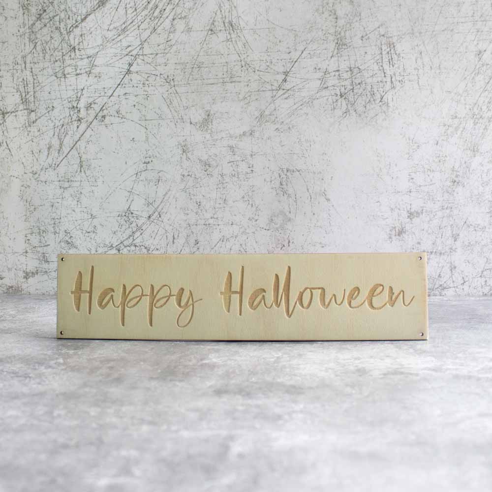 Happy Halloween Sign