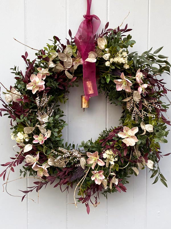 
                  
                    burgundy winter wreath
                  
                