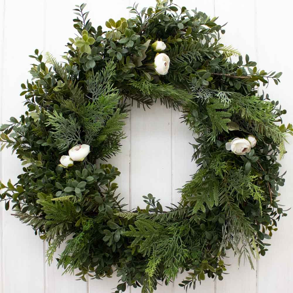 
                  
                    White Wedding Wreath
                  
                